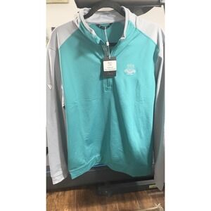 LevelWear Golf Manifest 1/4‎ Zip Pullover Bayou midlayer sz.M  Hamilton Golf CC